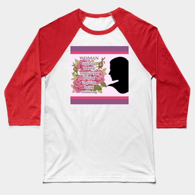 Woman Baseball T-Shirt by Aqua Juan